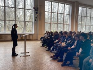 В Подмосковном политехническом колледже прошли профилактические беседы с участием инспектора ОДН УМВД России «Дмитровское»